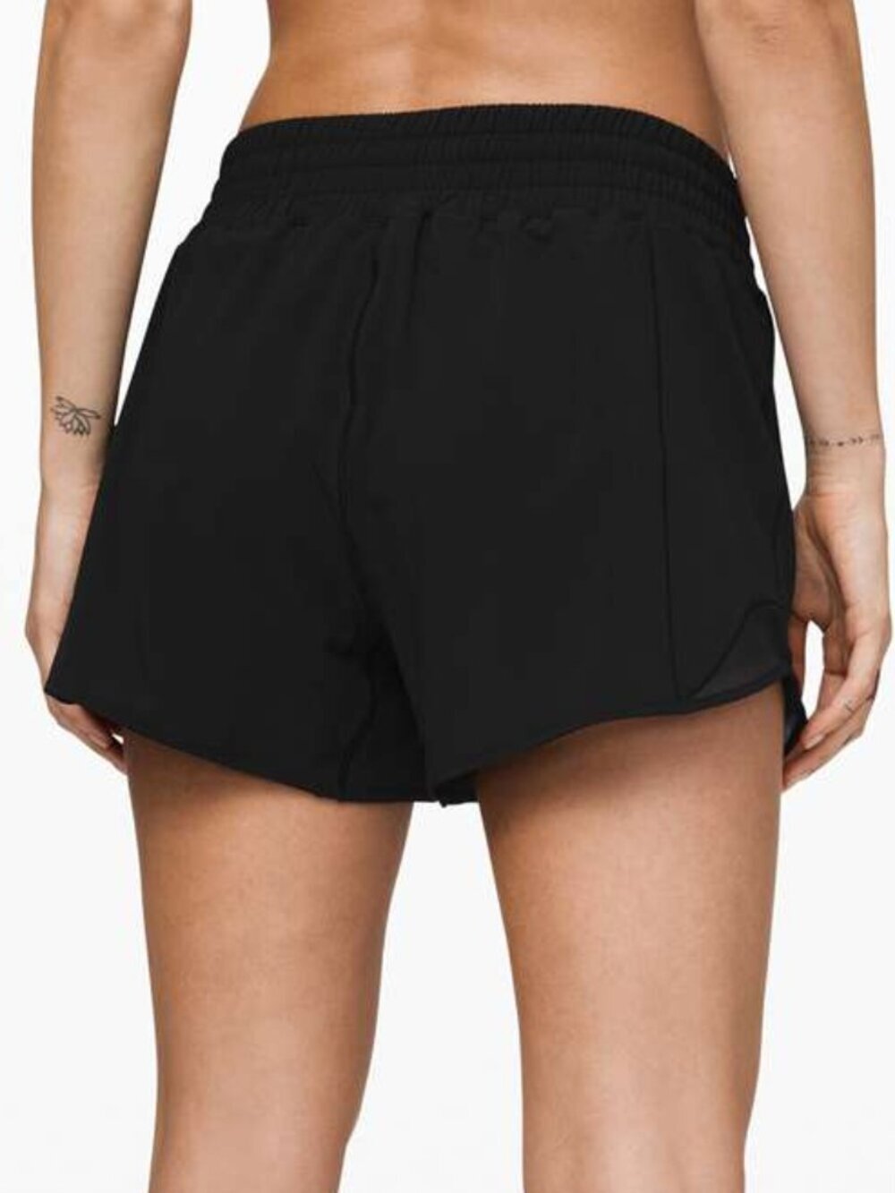 Lululemon Hotty Hot Short *High-Rise Long 4" - 14 Black - Picture 2 of 7